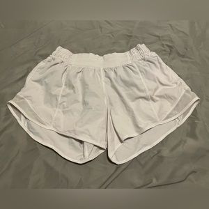 Lulu Lemon, Size 2 white shorts